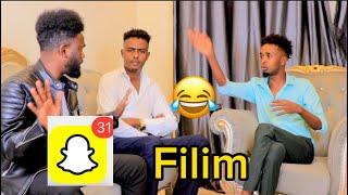 Abdikariin Cali shaah iyo Guribarwaaqo Filim Snapchat