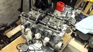 1982 Kawasaki 750 Ltd Rebuild (Part 3 Engine withdrawel / disassembly)