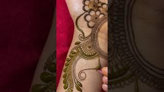 #shorts very easy Arabic mehndi design