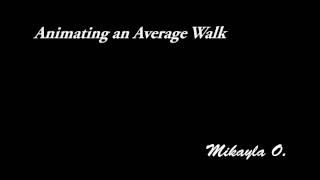 Walks (Soph. Studio Project) [Animating the Average Walk]