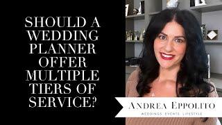 Should a Wedding Planner Offer Multiple Tiers of Service? Luxury Las Vegas Wedding Planner