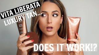 Testing: Vita Liberata Luxury Tan System + Chit Chatty GRWM