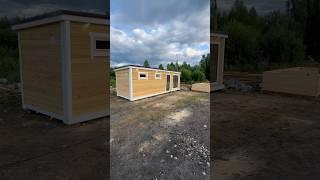 Обзор бани из бруса #стройка #ремонт #sauna #дача #дом #tinyhouse #дизайнинтерьера #интерьер