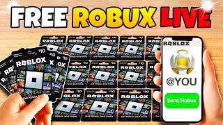 Free Robux Live  How to Get Free Robux 0 Views Everyone Live! (FREE ROBUX GIVEAWAY)