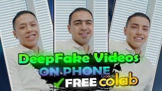 UPDATED : DeepFake Videos For Free Using Google Colab (Roop) On Your Mobile Phone