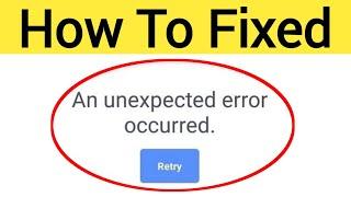 How To Fix Facebook Lite Login Error An Unexpected Error Occurred Please Try Logging In Again Issue