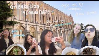 orientation and dawg daze! living on uw campus ｡･ﾟﾟ･ﾟ| the last days of summer, mini vlog 9