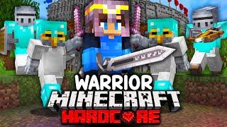 100 Players Simulate Minecraft's Warrior Hunger Games