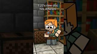 1.20’s new music disc hits different #minecraft #minecraftshorts