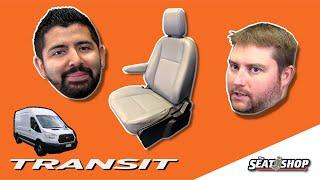 Ford Transit - (2015 - 2019) Seat Cover Installation part 1: Disassembly