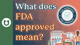 What does FDA approved mean? #AML