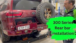 RASLARR - LC300 Series Rear bar Installation