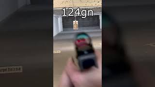 124 vs 150 grain 9mm - POV | Aim Down Sights #shorts