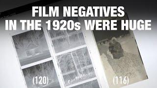 A Family's 1920s Negatives from Tulsa Shot on Big 116 and 122 Film Formats