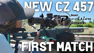 Running the new Desert Precision CZ 457