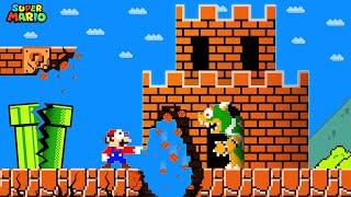 Super Mario Bros. But When Everything Mario Touches Breaks