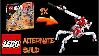 Step by Step: AV-7 Republic Cannon LEGO Alternate Build Clone Trooper Battle Pack