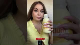 Tasting banana milk  asmr eating & Relaxing sounds