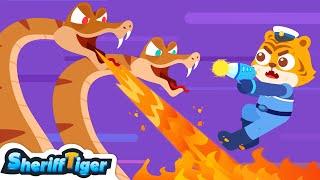 Temple Adventure EP04 | English version | Safety Animation | Sheriff Tiger | Kids Cartoon