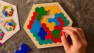 ASMR - Wooden Puzzle - Clicky Whispers