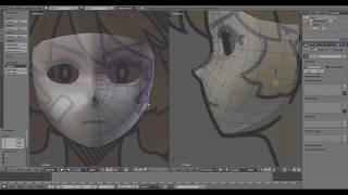 3D Modeling Time-Lapse: Yuuri (Head-part1)