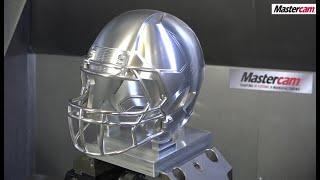 Mastercam 2024 | NFL Football Helm | Super Bowl LVIII