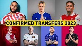 ALL LATEST CONFIRMED TRANSFER NEWS 2023 JANUARY! FT. RAPHINHA, MESSI, MUDRYK