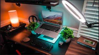 Budget Laptop Desk Setup 2022 - Editing/Filming Workspace