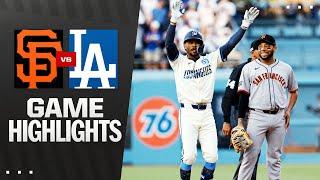 Giants vs. Dodgers Game Highlights (6/14/25) | MLB Highlights