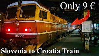 Train from Ljubljana to Zagreb from Slovenia to Croatia