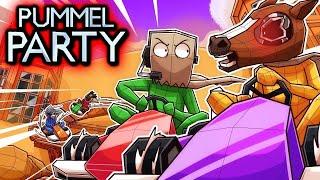 Joe Speen | МАРАФОН ПО НАШИМ ЛЮБИМЫМ ИГРАМ  Часть 2 WORMS, MONOPOLY, PUMMEL PARTY.