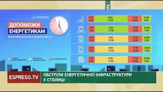 Обстріли енергетичної інфраструктури у столиці