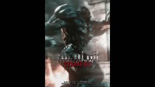 Tyrant-013 RED vs Jack Krauser RE4 Resident Evil | kaysaki #shorts #residentevil