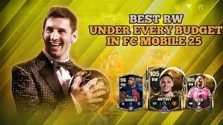 Best RW For H2H Under Every Budget In FC Mobile 25!