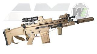 WE SCAR H GAS BLOWBACK / Airsoft Unboxing Review