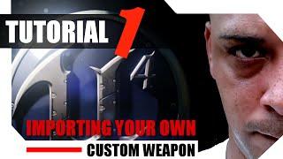 Unreal Engine 4 Tutorials - Tutorial 1 - Importing your own Custom Weapon