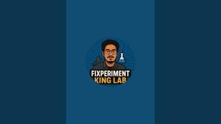 Fixperiment king Lab is live! Diy invention #fixperimentkinglab