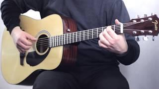 Fender FA-125 acoustic guitar :: Demo, Soundcheck