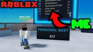 i'm on the VANS WORLD LEADERBOARD?! (roblox)