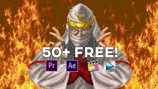 [50+ FREE!] Retro Video Game Pack! (Background Replacement, Mortal Kombat, 8-bit) FOR EDITORS