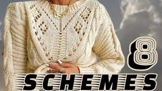 Вязание: Замечательные свитера для женщин. Knitting: Wonderful sweaters for women.