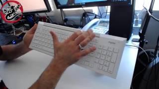 Auawak Rapoo 8200p Wireless Keyboard Mouse Combo Typing Test and Review