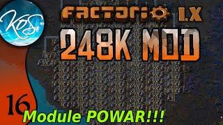 Factorio 248k Mod 16 - EXPLORING MODULES  - Tips & Tricks