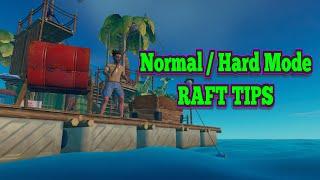 Raft tips for early game Normal/Hard mode