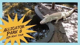 Wild Florida Airboat Tour and Gator Park with kids