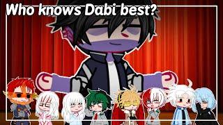 Who knows Dabi best? //  Not original // Mha/Bnha // My AU ‼️ // AU explanation in desc