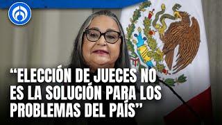 Ministra Norma Piña responde a acusaciones y habla de la Reforma Judicial