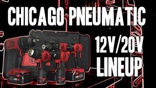 Chicago Pneumatic CP 12v/20v Cordless Lineup