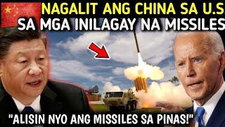 IKINAGALIT ng CHINA ang Paglalagay ng mga MISSILES sa PILIPINAS‼️