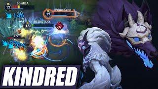 Wild Rift Kindred Gameplay (New Champion) Build & Runes